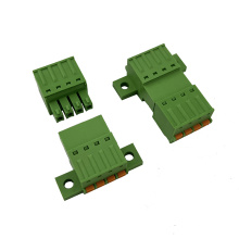 spring pluggable male and female terminal blocks connector